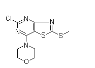 5-Chloro-2-(methylthio)-7-(morpholin-4-yl)thiazolo[4,5-d]pyrimidine